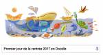 Doodle Google Rentrée des classes 2017