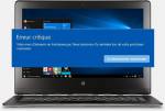 Erreur Cortana Windows 10